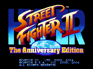 Street Fighter II The Anniversary Edition 