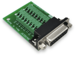 DB-15 arcade controller connection