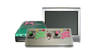 Japanese JAMMA supergun + CPS2 + CRT